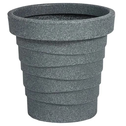 Small Round Trojan charcoal