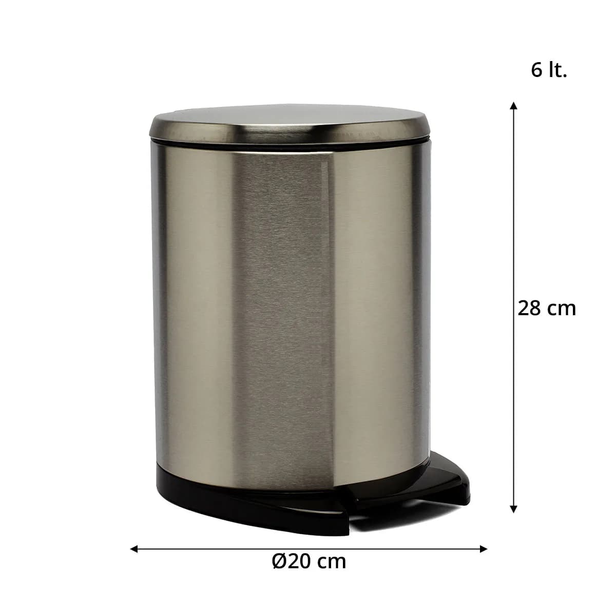 سلة نفايات دعسة 6 لتر (CIGO WASTE BIN) 2