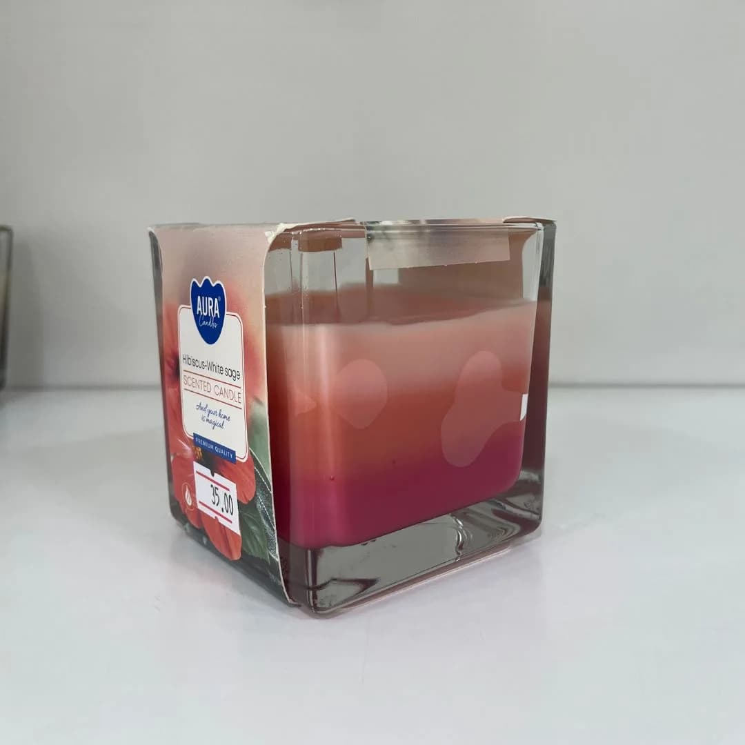شمع معطر مربعة AURA 4