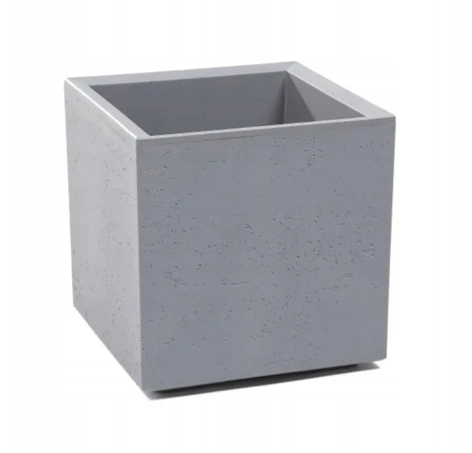 Kwietnik KARO 300x300x300 beton recycled 2