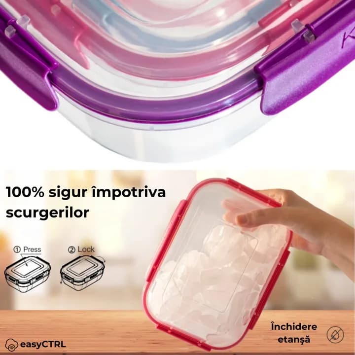 QUARTET FOOD STORAGE SET 3 PCS 3
