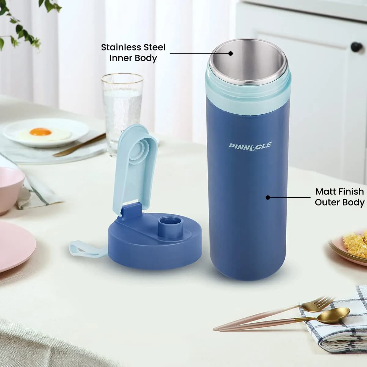 BOTTLE STEEL INNER 600 ML 4