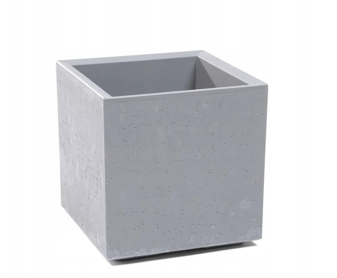 Kwietnik KARO 300x300x300 beton recycled 3